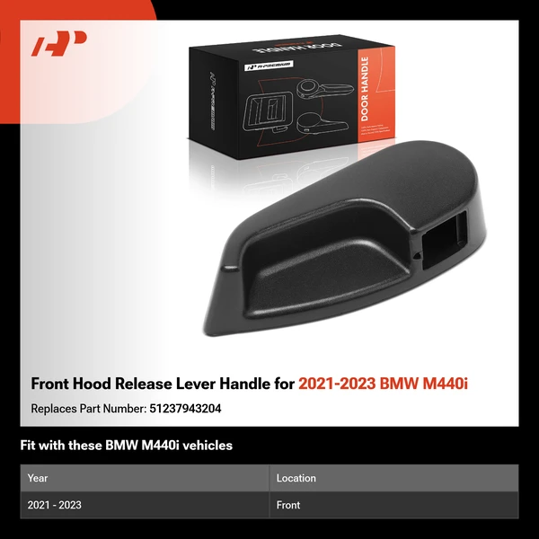 Front Hood Release Lever Handle for 2021-2023 BMW M440i