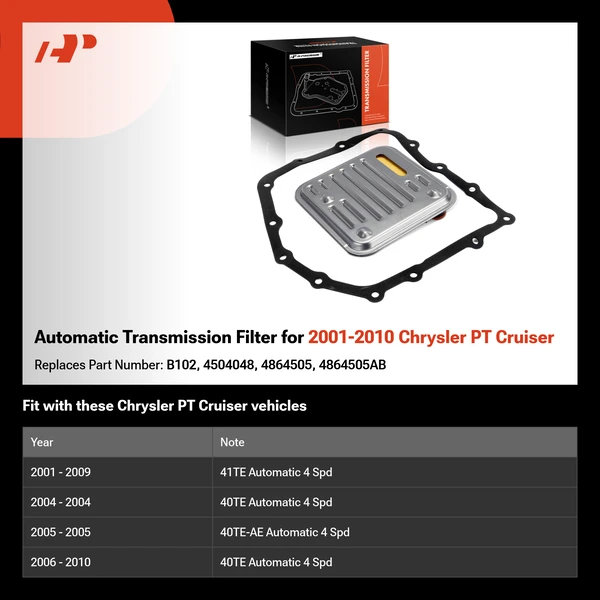 Automatic Transmission Filter for 2001-2010 Chrysler PT Cruiser