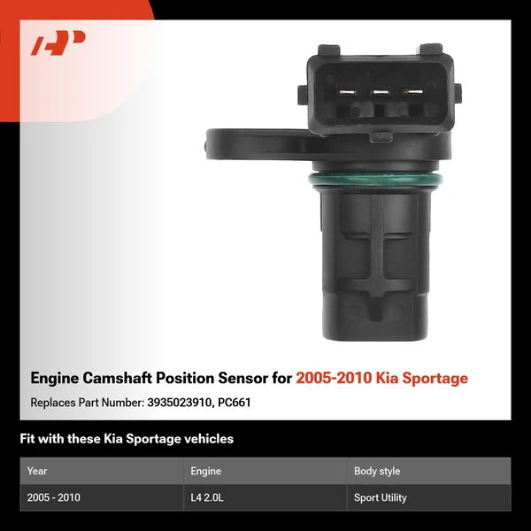 Engine Camshaft Position Sensor for 2005-2010 Kia Sportage