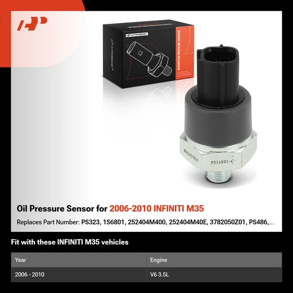 Oil Pressure Sensor for 2006-2010 INFINITI M35