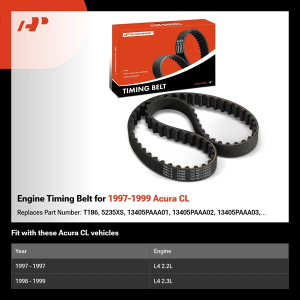 Engine Timing Belt for 1997-1999 Acura CL