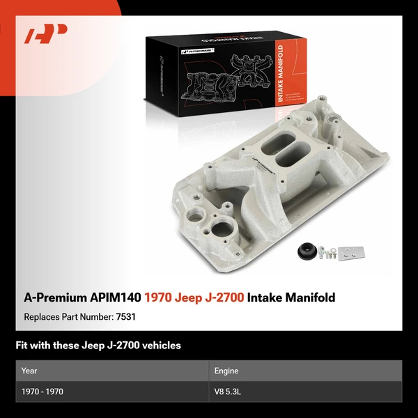 A-Premium APIM140 1970 Jeep J-2700 Intake Manifold