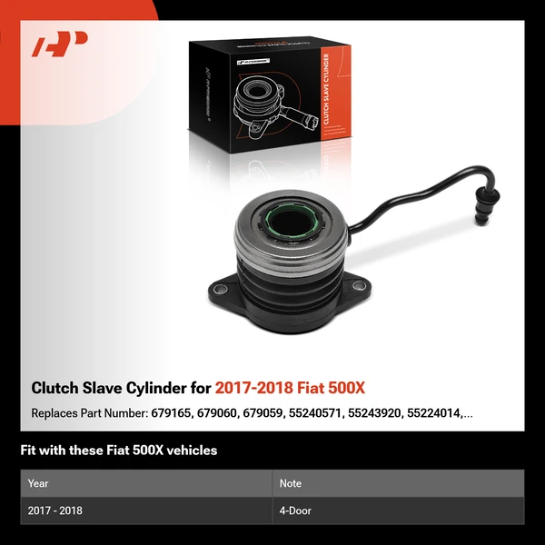 Clutch Slave Cylinder for 2017-2018 Fiat 500X