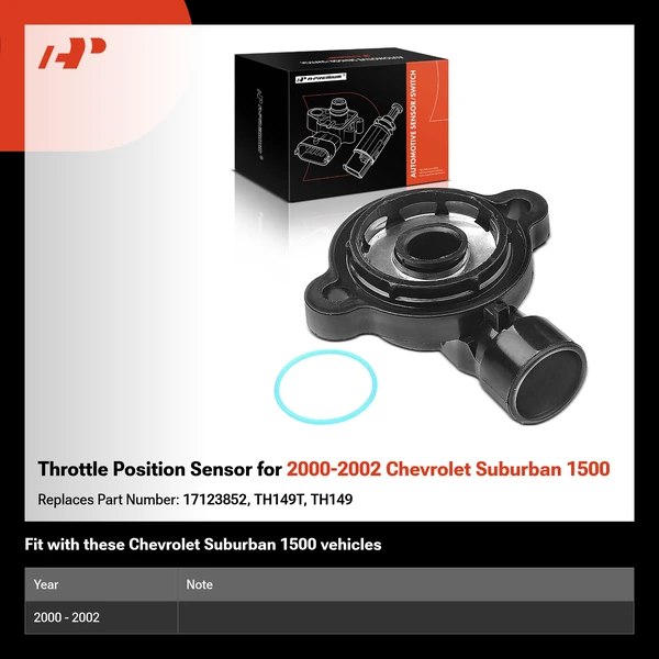 Throttle Position Sensor for 2000-2002 Chevrolet Suburban 1500