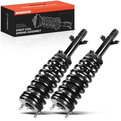 2 Pcs Front Complete Strut & Coil Spring Assembly