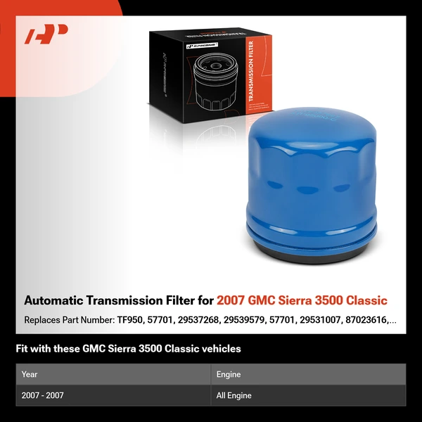 Automatic Transmission Filter for 2007 GMC Sierra 3500 Classic