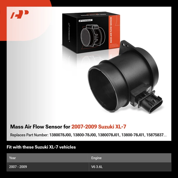 Mass Air Flow Sensor for 2007-2009 Suzuki XL-7