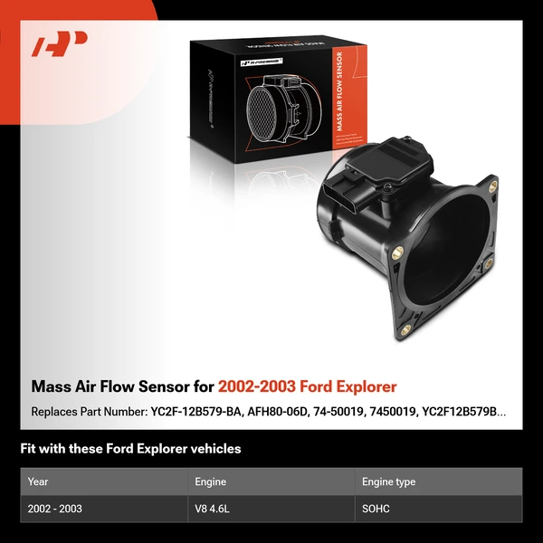 Mass Air Flow Sensor for 2002-2003 Ford Explorer