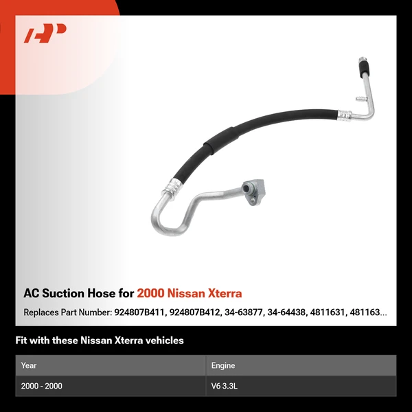 AC Suction Hose for 2000 Nissan Xterra
