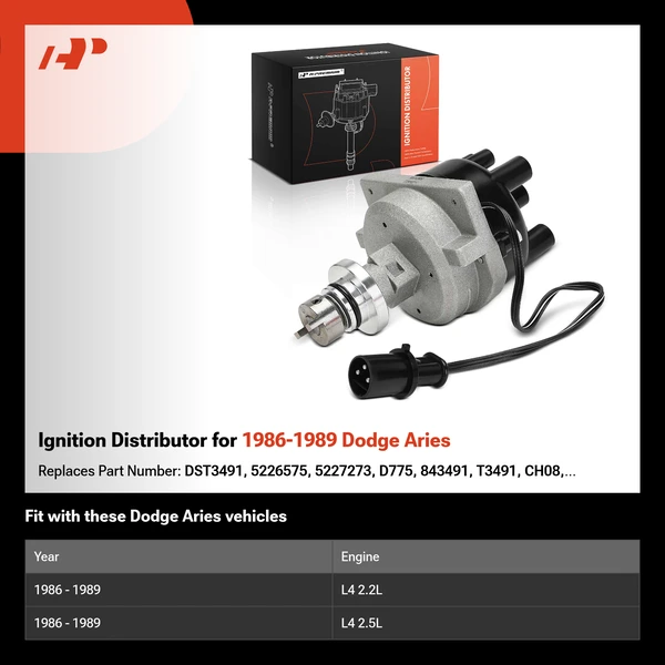 Ignition Distributor for 1986-1989 Dodge Aries