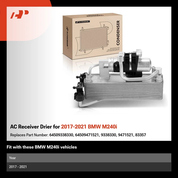 AC Receiver Drier for 2017-2021 BMW M240i