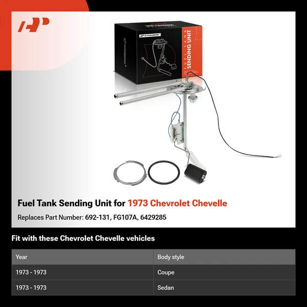 Fuel Tank Sending Unit for 1973 Chevrolet Chevelle