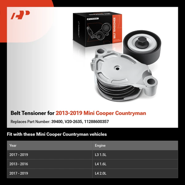 Belt Tensioner for 2013-2019 Mini Cooper Countryman