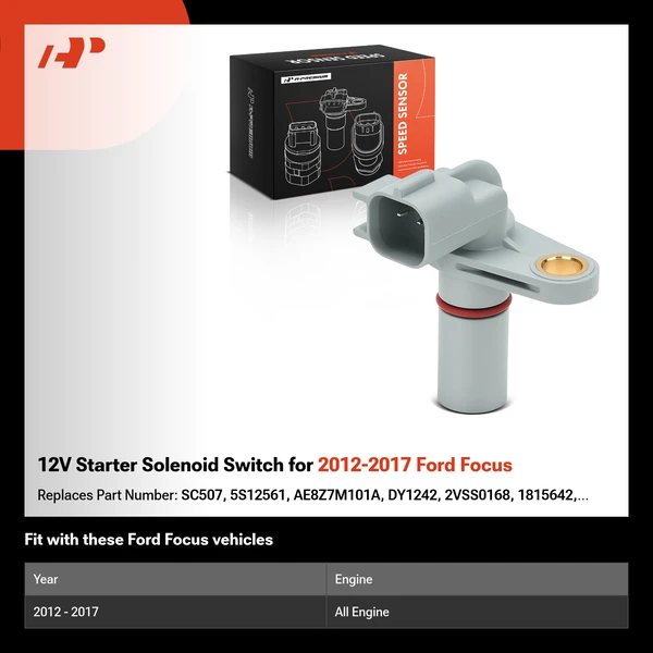 12V Starter Solenoid Switch for 2012-2017 Ford Focus