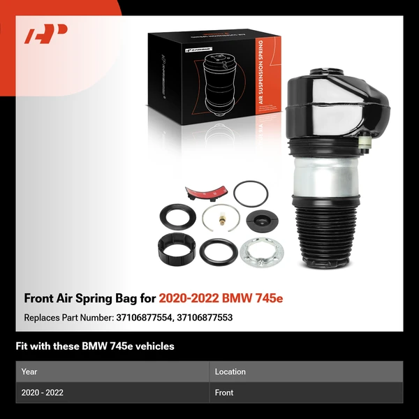Front Air Spring Bag for 2020-2022 BMW 745e