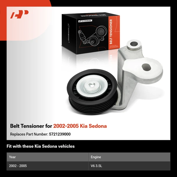 Belt Tensioner for 2002-2005 Kia Sedona