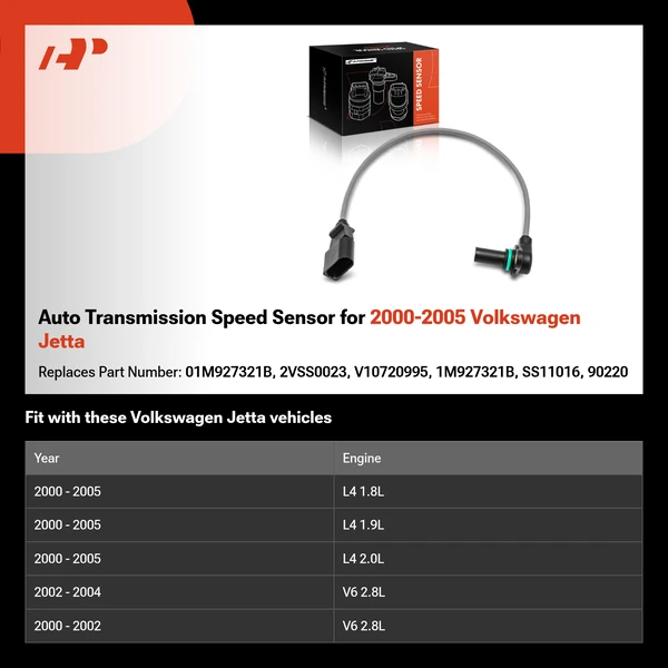 Auto Transmission Speed Sensor for 2000-2005 Volkswagen Jetta