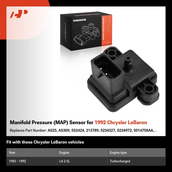 Manifold Pressure (MAP) Sensor for 1992 Chrysler LeBaron
