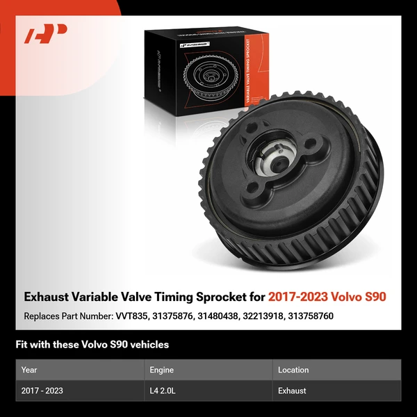 Exhaust Variable Valve Timing Sprocket for 2017-2023 Volvo S90