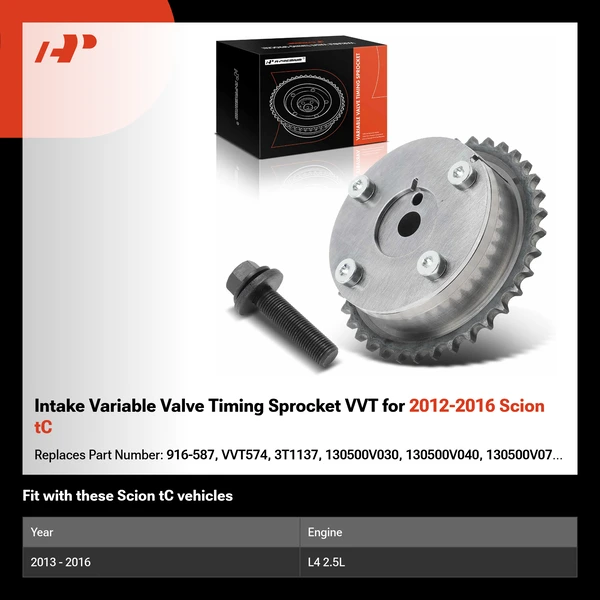 Intake Variable Valve Timing Sprocket VVT for 2012-2016 Scion tC