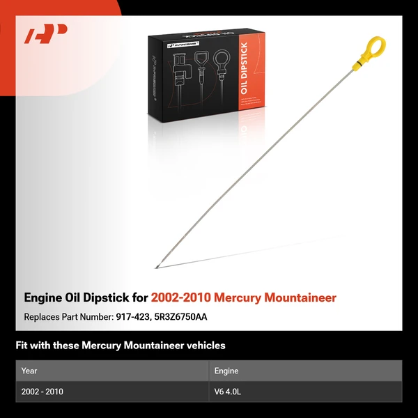 Engine Oil Dipstick for 2002-2010 Mercury Mountaineer