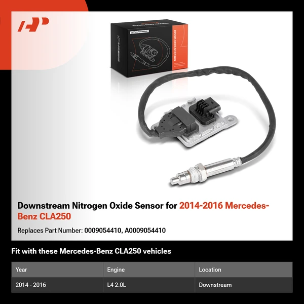 Downstream Nitrogen Oxide Sensor for 2014-2016 Mercedes-Benz CLA250