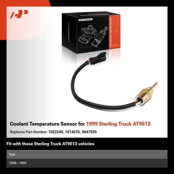 Coolant Temperature Sensor for 1999 Sterling Truck AT9513