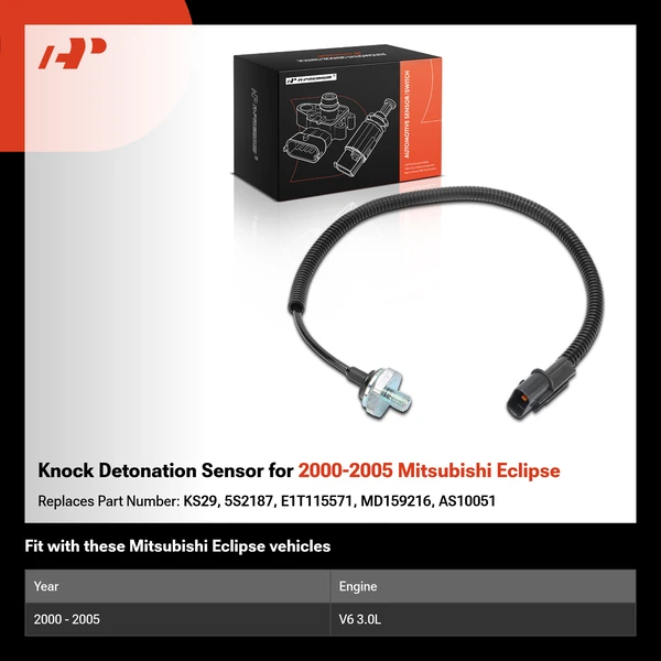Knock Detonation Sensor for 2000-2005 Mitsubishi Eclipse