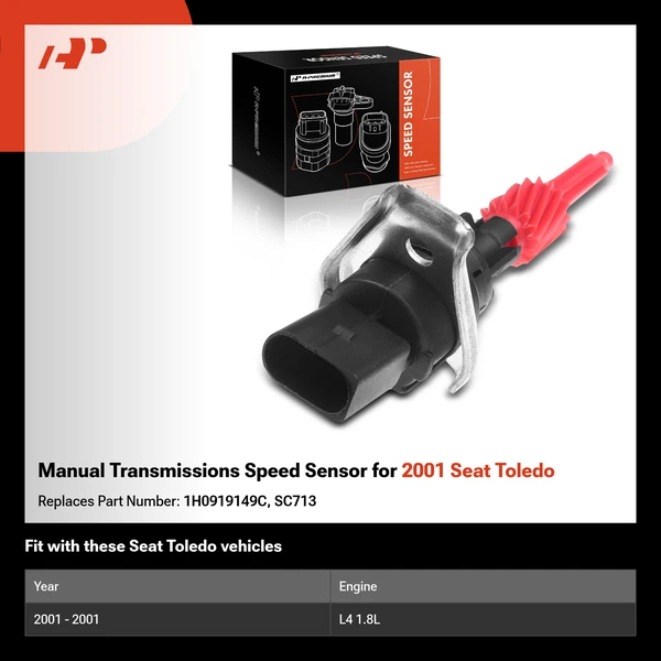 Manual Transmissions Speed Sensor for 2001 Seat Toledo