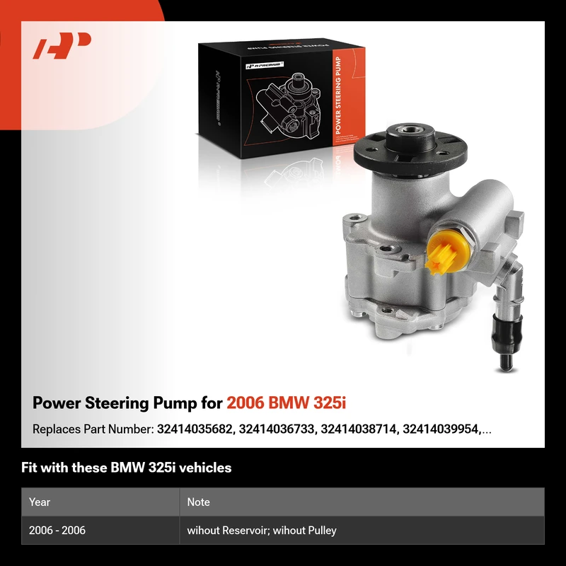 Power Steering Pump for 2006 BMW 325i