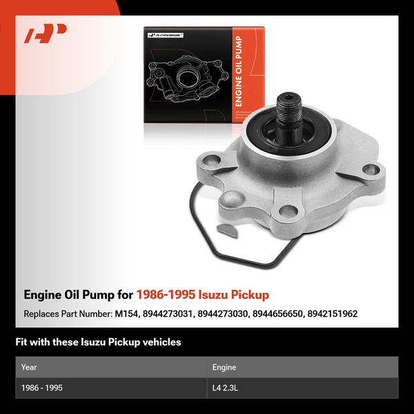 Engine Oil Pump for 1986-1995 Isuzu Pickup