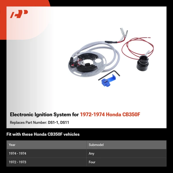 Electronic Ignition System for 1972-1974 Honda CB350F