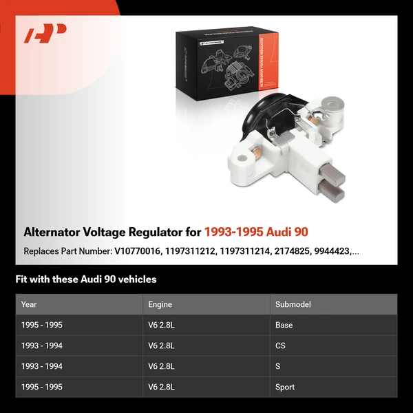 Alternator Voltage Regulator for 1993-1995 Audi 90