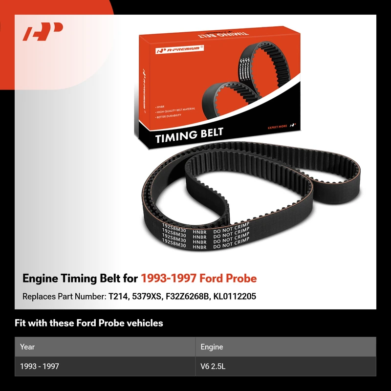 Engine Timing Belt for 1993-1997 Ford Probe