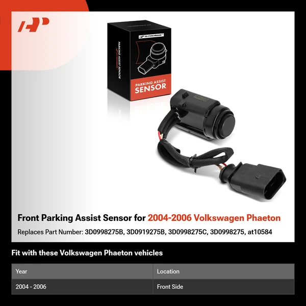 Front Parking Assist Sensor for 2004-2006 Volkswagen Phaeton