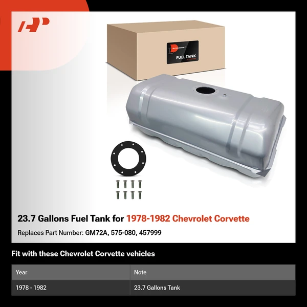23.7 Gallons Fuel Tank for 1978-1982 Chevrolet Corvette