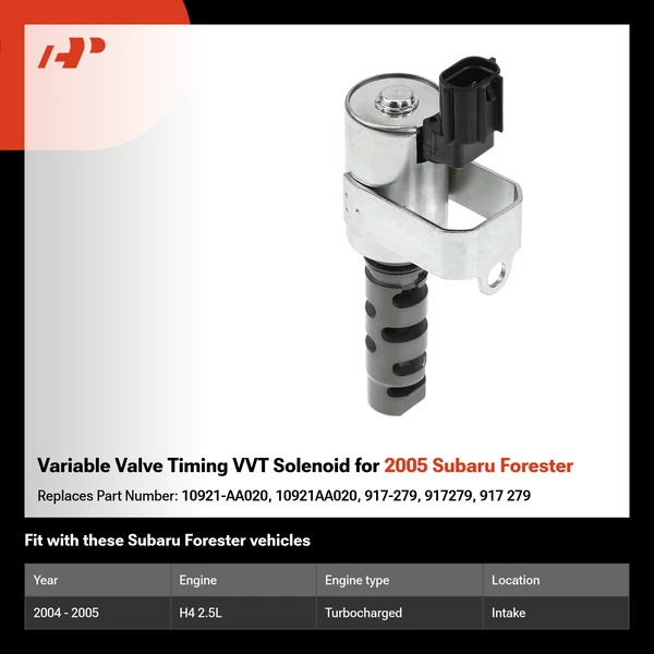 Variable Valve Timing VVT Solenoid for 2005 Subaru Forester