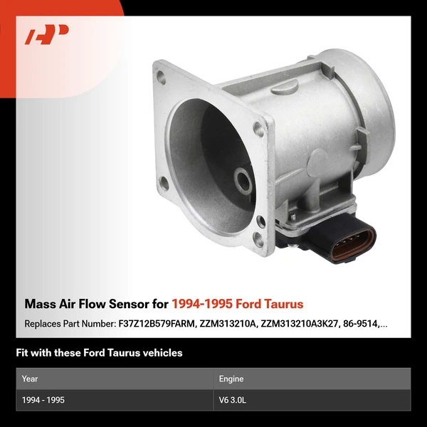 Mass Air Flow Sensor for 1994-1995 Ford Taurus
