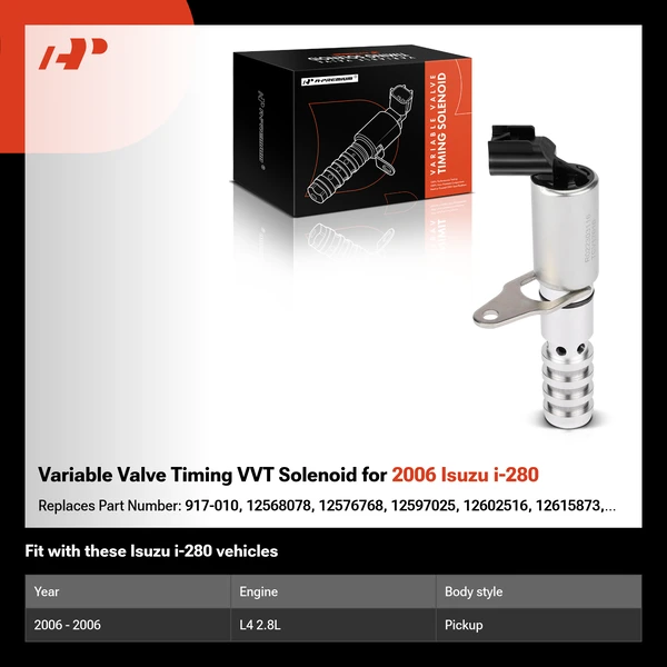 Variable Valve Timing VVT Solenoid for 2006 Isuzu i-280