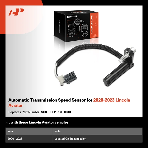Automatic Transmission Speed Sensor for 2020-2023 Lincoln Aviator
