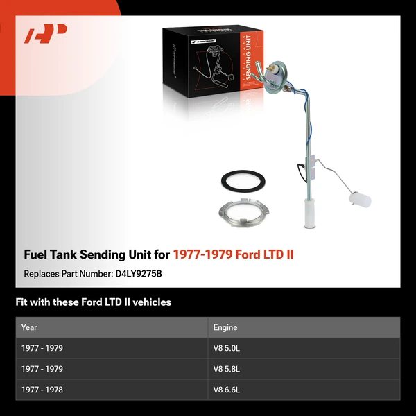 Fuel Tank Sending Unit for 1977-1979 Ford LTD II