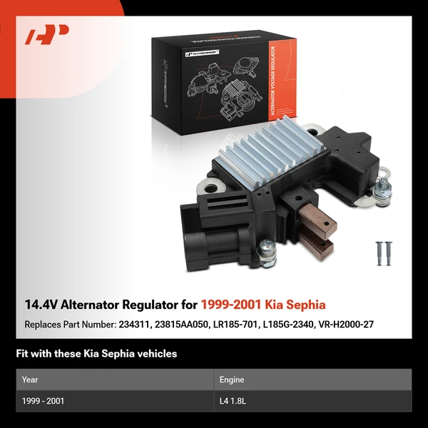 14.4V Alternator Regulator for 1999-2001 Kia Sephia