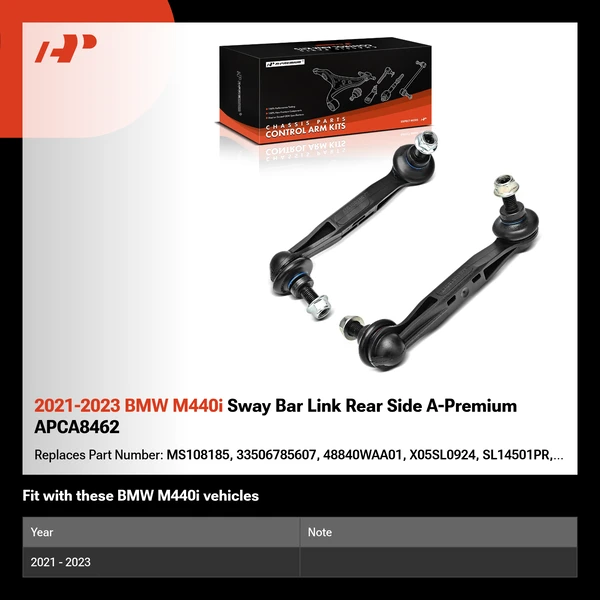 2021-2023 BMW M440i Sway Bar Link Rear Side A-Premium APCA8462