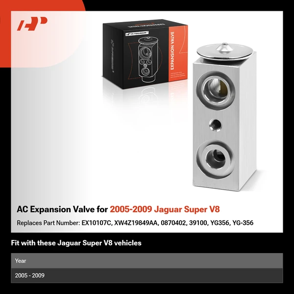 AC Expansion Valve for 2005-2009 Jaguar Super V8