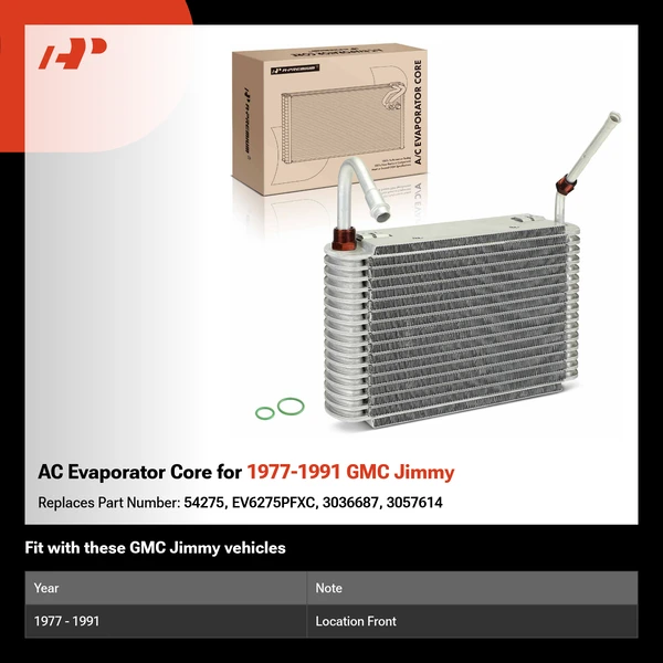 AC Evaporator Core for 1977-1991 GMC Jimmy