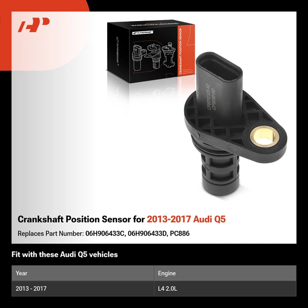 Crankshaft Position Sensor for 2013-2017 Audi Q5