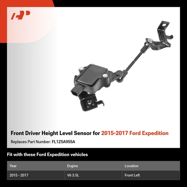 Front Driver Height Level Sensor for 2015-2017 Ford Expedition