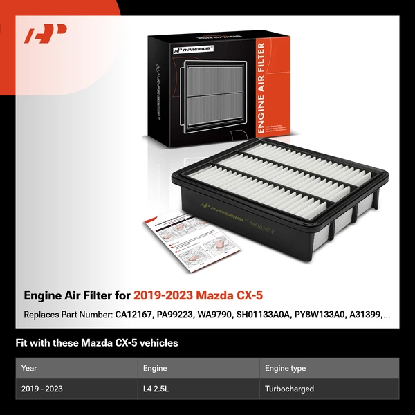 Engine Air Filter for 2019-2023 Mazda CX-5