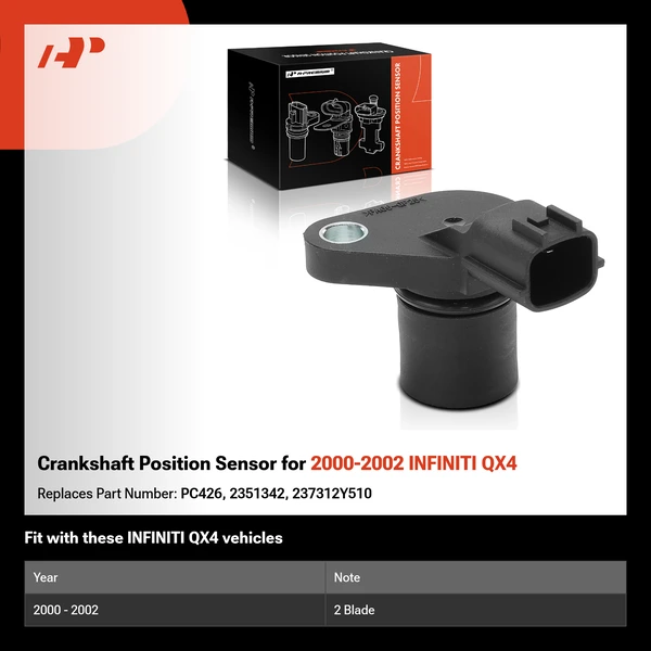 Crankshaft Position Sensor for 2000-2002 INFINITI QX4