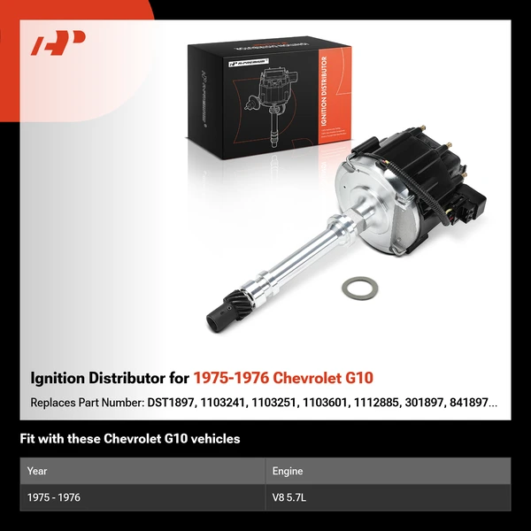 Ignition Distributor for 1975-1976 Chevrolet G10
